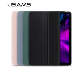 USAMS US-BH654 Winto lila / Hülle / Apple iPad Air 10,9" (2020) / mit Ständer / Apple Pencil Halterung