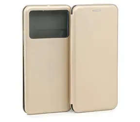 Beline Book Magnetic Gold / Hülle für POCO X6 Pro / Buchform / Magnetverschluss