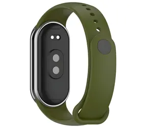 Beline Simple grünes Armband aus Silikon für XIAOMI Mi Band 8, 9, 10