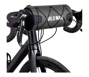 Wild man GX300 schwarz / Fahrradtasche mit Handyhülle / 2 l / wasserdicht