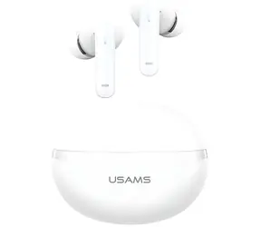 USAMS Echo E02 weiß / Kabellose In-Ear-Kopfhörer / ANC/ENC / Bluetooth 5.3