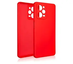 Beline Silikonhülle für Xiaomi Poco X5 Pro 5G , rot / Schutzhülle / Silikon / Kabelloses Laden