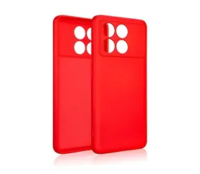 Beline Silikonhülle für POCO X6 Pro rot / Hülle / Silikon