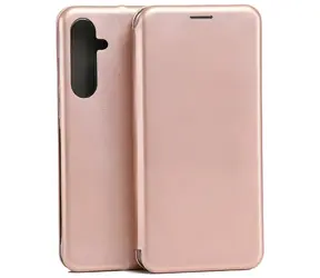 Beline Book Magnetic Samsung Galaxy A55 Roségold / Buchhülle / Magnetverschluss