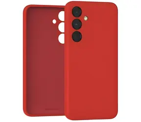 Mercury Silikonhülle für Samsung Galaxy A25 4G/5G, rot / Handyhülle / Silikon
