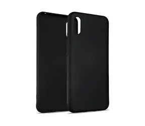 Beline Silikonhülle für XIAOMI Redmi 9A, schwarz / Schutzhülle / Silikon / Kabelloses Laden