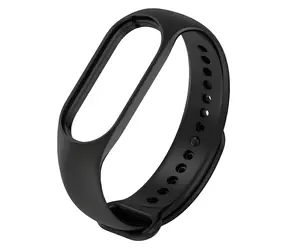 Beline Silikonarmband Mi Band 5/6 schwarz / Armband / für XIAOMI Mi Band 5 und 6