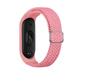 Beline Textilarmband für Mi Band 5/6/7, pink / Armband für XIAOMI Mi Band / Textil