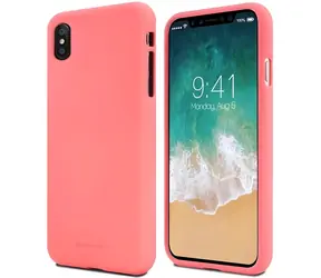 Mercury Soft Google Pixel 8 Pro Hülle, hellrosa / TPU / Matt