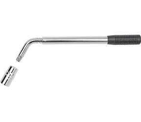 Vorel Radmutternschlüssel L teleskopisch 17-19 mm / Werkzeug / Teleskoplänge 35-51 cm / TÜV, GS