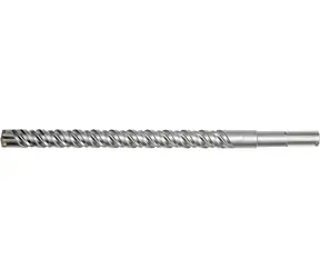 STHOR SDS max 38×600 mm / Betonbohrer / vierschneidige Spitze / Doppelhelix / für Ziegel, Mauerwerk und Beton