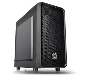 Thermaltake Versa H15 schwarz / PC-Gehäuse / microATX / USB 3.0 / 120 mm