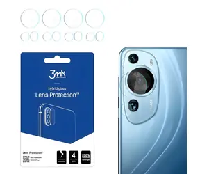 3MK Objektivschutzglas für Huawei P60 Art Kamera / Schutzglas / Hybrid / 4 Stück