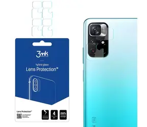 3MK -Linsenschutz für Redmi Note 11 5G / Kameraglas / 7H / 0,16 mm / 4 Stück