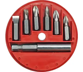 Vorel Bit-Set mit Halter / Bit-Set / 7-teilig