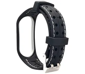 Beline SMART Armband für XIAOMI Mi Band 7, schwarz-weiß / Armband / Silikon