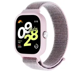 Beline Redmi Watch 4 Armband Pink / Smartwatch-Armband / Nylon / Klettverschluss
