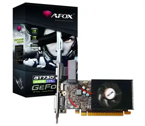 GeForce GT 730 1 GB DDR3 LP / Grafikkarte / 64-Bit / DVI / HDMI / VGA