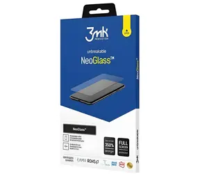 3mk NeoGlass Samsung Galaxy A22 5G schwarz / Hybridglas / 0,3 mm / Bruchsicher