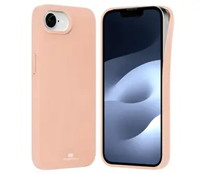 Mercury Soft iPhone 16e/17e Hülle in Rosa Sand / TPU / Matte Oberfläche