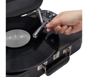Aiwa VPX-1951/TN / Plattenspieler / Retro / Bluetooth 5.0 / USB-Aufnahme / 33 und 45 U/min