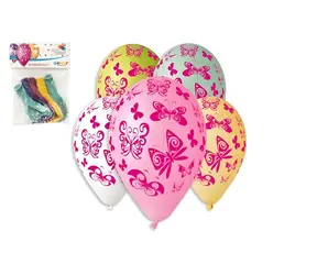 Aufblasbare Schmetterlingsballons / 5 Stück /  30 cm / ab 3 Jahren
