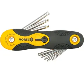 Vorel TORX-Schlüsselsatz 8-teilig CrV / Schlüsselsatz / TORX / CrV / 8-teilig