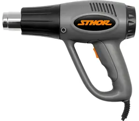 STHOR Heißluftpistole 2000 W / Heißluftpistole / 1000/2000 W / 350/550 °C / 230 V