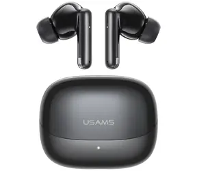 USAMS IF27 schwarz / Kabellose TWS-Kopfhörer / Bluetooth 5.3 / Touch-Steuerung / USB-C