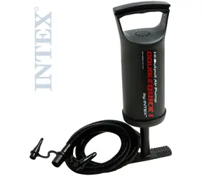 INTEX DOUBLE QUICK Pumpe / Manuell, doppeltwirkend / 3 Düsen / 29 cm
