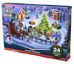 Spin Master Paw Patrol Adventskalender / Papierkalender / 24 Überraschungen / ab 3 Jahren