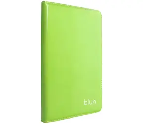 Blun Universal-Tablet-Hülle 7" Limette / Hülle / Ständer / Innenfutter aus Mikrofaser