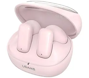 USAMS TD22 pink / Kabellose TWS-In-Ear-Kopfhörer / Bluetooth 5.3 / Touch-Steuerung / Akkulaufzeit bis zu 7 Tage
