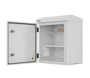 10"-Wandschrank IP55 grau / Wandschrank / hermetisch / 320 x 220 x 400 mm / Wand-/Säulenmontage
