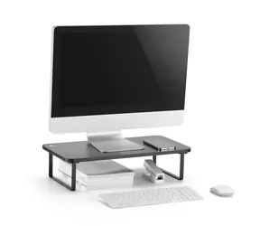 MC-933 schwarz / Monitor- und Laptopständer / 13-32 Zoll / Tragkraft 20 kg / freistehend