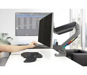 Kensington SmartFit Doppelmonitorarm Grau / Doppelmonitorarm