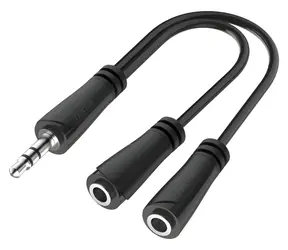 Audio-Splitter, 3,5-mm-Stereo-Klinkenbuchse / Splitter / Stereo
