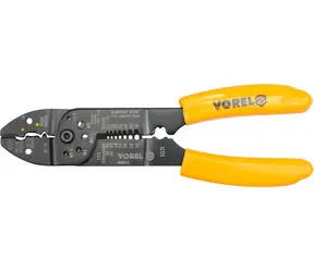 Vorel Abisolierzange 215 mm / Abisolierzange / Durchmesser 0,64-3,2 mm / 8-22 AWG