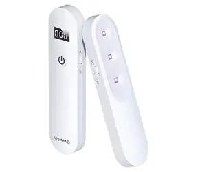 USAMS ZB159XDD01 weiß / UV-C-Sterilisator / 3× UV-C-LED / 500 mAh / USB-C