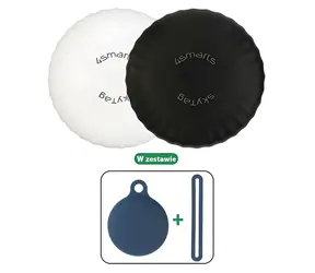4smarts SkyTag Slim Set schwarz, weiß