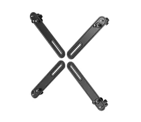 Adapter MC-990 schwarz / Adapter für Monitore ohne VESA-Bohrungen / 17-32 Zoll / Tragkraft 10 kg