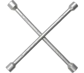 Vorel Kreuzschlüssel 17-19-22-13/16" / Radschlüssel / Ganzmetall / Stecknüsse 17, 19, 22 mm, 13/16"