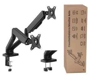 Halterung für 2 Monitore (17-32 Zoll) / Monitorhalterung / Tragkraft 9 kg