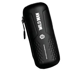Wild man Fahrradflaschenhalter-Tasche Schwarz / Fahrradtasche / Wasserdicht / Für Smartphone / 0,8 l