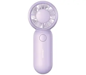 USAMS ZB354 Mini-Taschenventilator, lila / Taschenventilator / 3 Geschwindigkeitsstufen / USB-Ladefunktion / bis zu 2 Stunden Akkulaufzeit