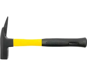 Vorel Zimmermannshammer, 600 g, Glasgriff / Hammer / geschwärzter Kopf / Nagelzieher