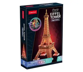 CubicFun 3D-Puzzle Eiffelturm (Nacht-Edition) / 3D-Puzzle