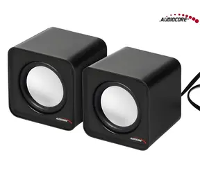 AC870B Lautsprecher 6W schwarz / Lautsprecher / 2.0 / USB / 3,5-mm-Klinkenanschluss
