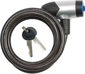Vorel Fahrradschloss 1,5 m x 10 mm / Schloss / Stahlseil / Durchmesser 10 mm / Länge 1,5 m