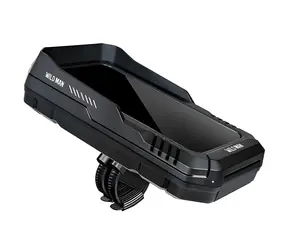 WILDMAN FK4 schwarz / Handyhülle für Fahrradrahmen / IPX6 / Schnellverschluss